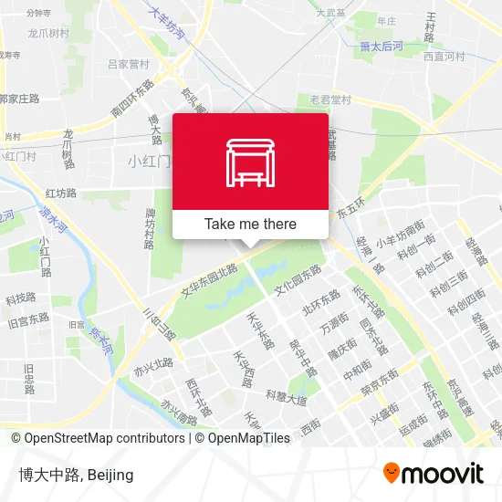 博大中路 map