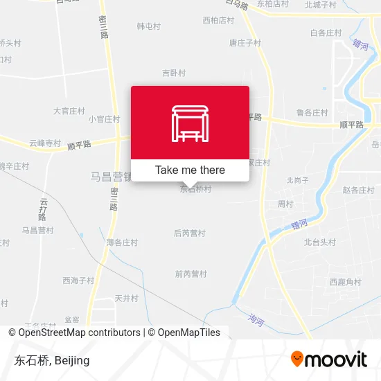 东石桥 map