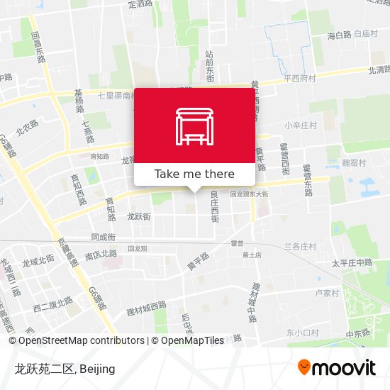 龙跃苑二区 map