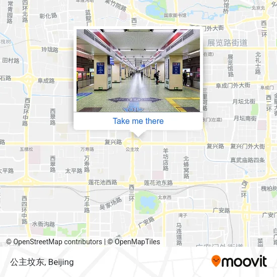 公主坟东 map
