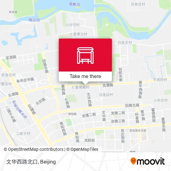 文华西路北口 map