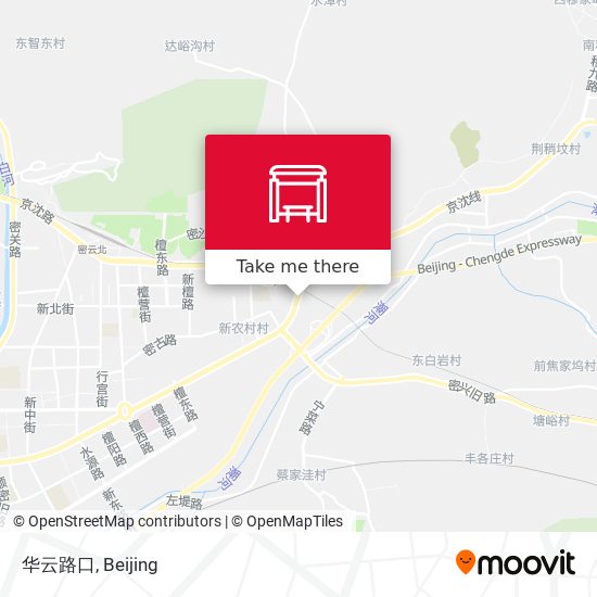 华云路口 map