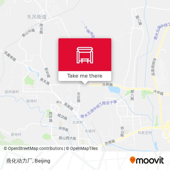 燕化动力厂 map