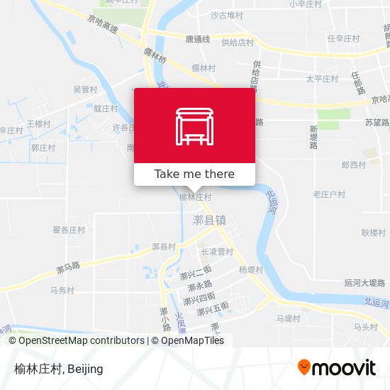 榆林庄村 map