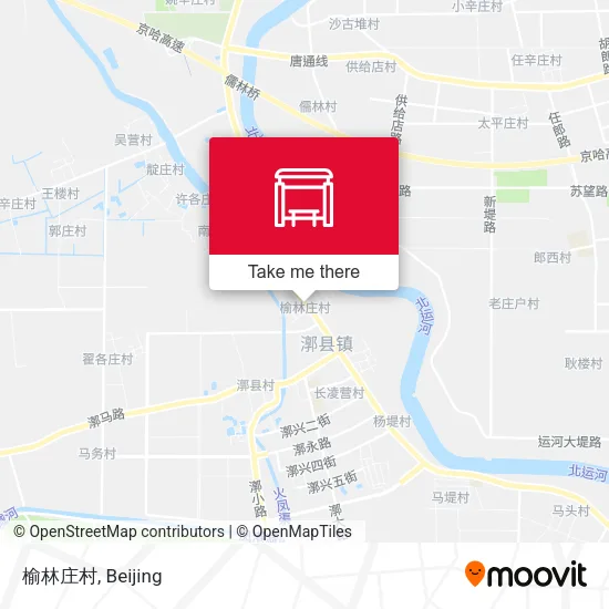 榆林庄村 map