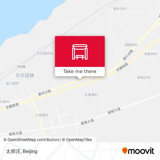 太师庄 map