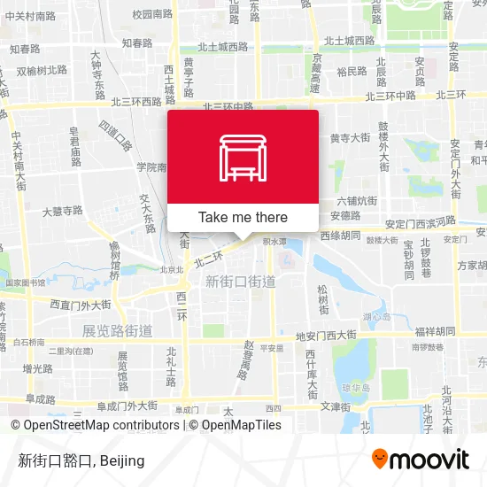 新街口豁口 map