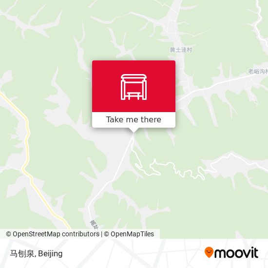 马刨泉 map