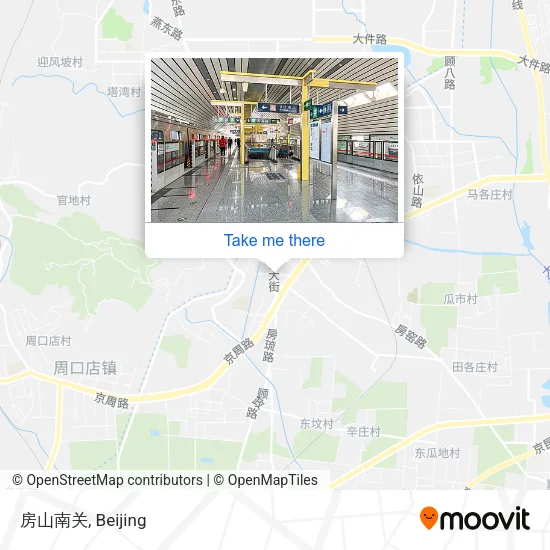 房山南关 map