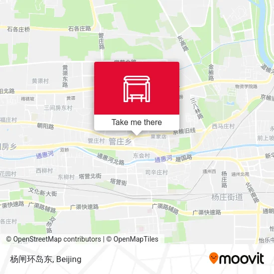 杨闸环岛东 map