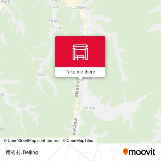 南树村 map