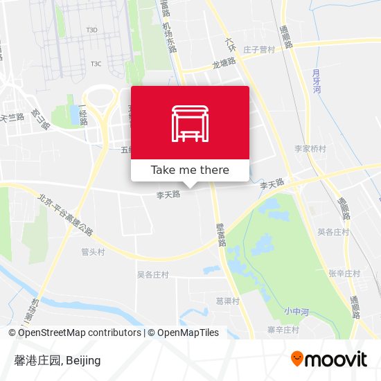 馨港庄园 map