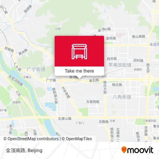金顶南路 map