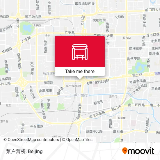 菜户营桥 map