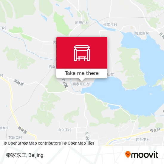 秦家东庄 map