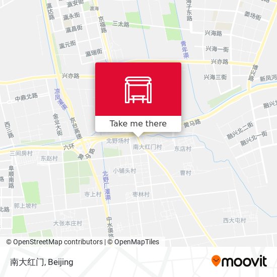 南大红门 map