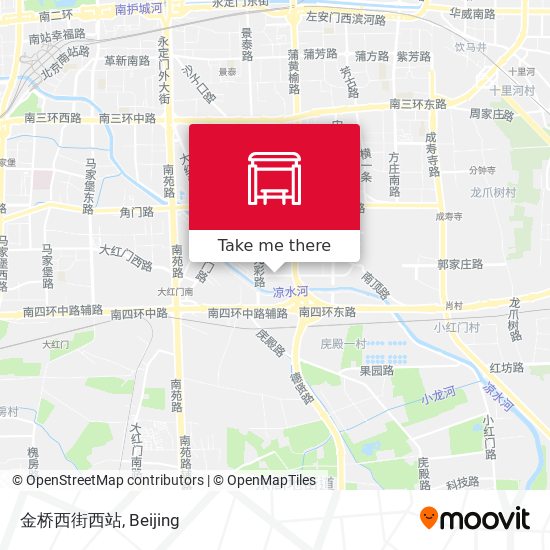 金桥西街西站 map