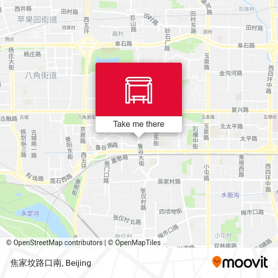 焦家坟路口南 map