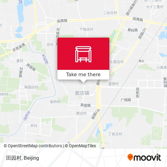 田园村 map