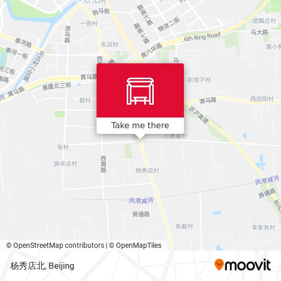 杨秀店北 map