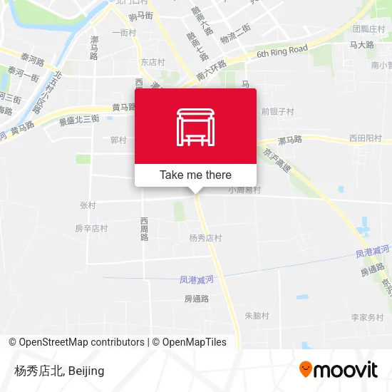 杨秀店北 map