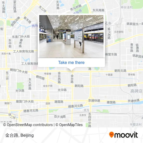 金台路 map