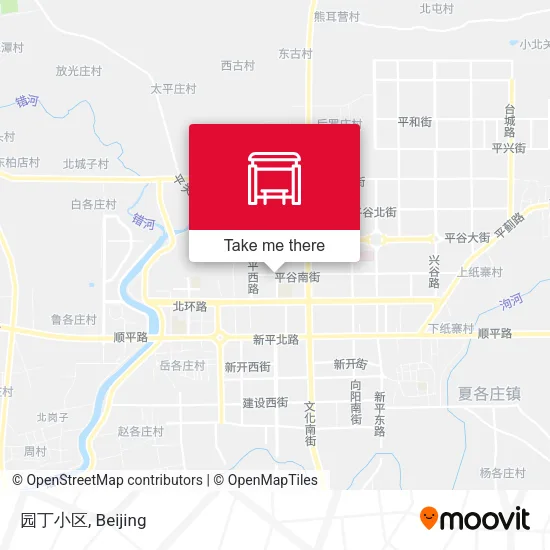 园丁小区 map