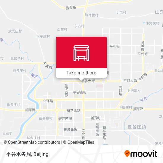 平谷水务局 map