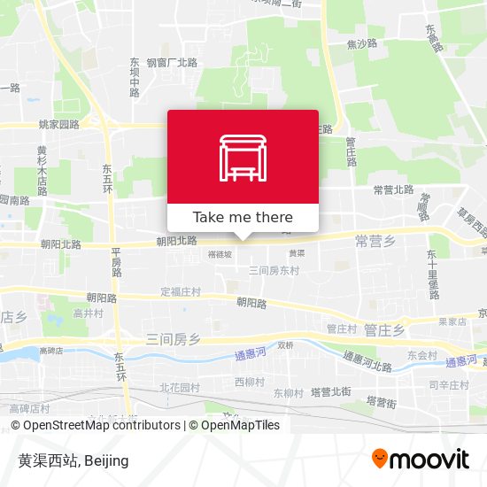 黄渠西站 map