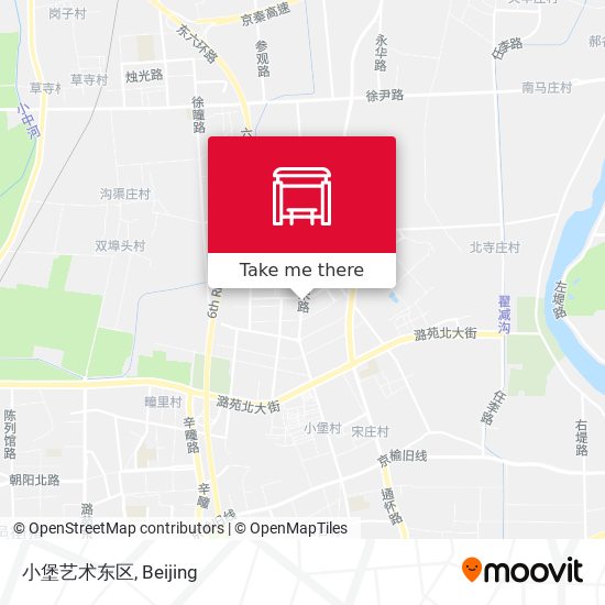 小堡艺术东区 map