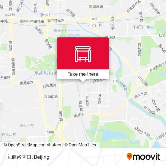庑殿路南口 map