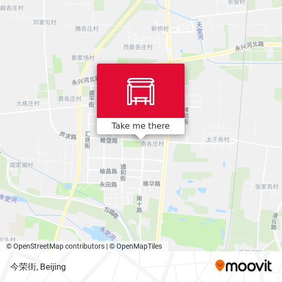 今荣街 map