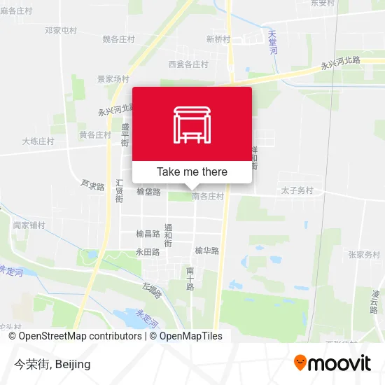 今荣街 map