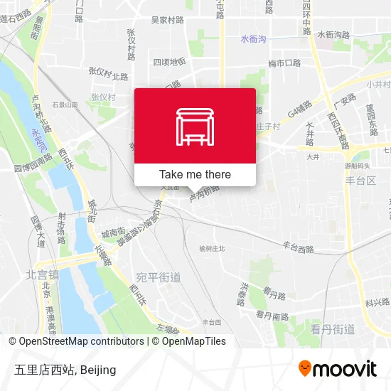 五里店西站 map