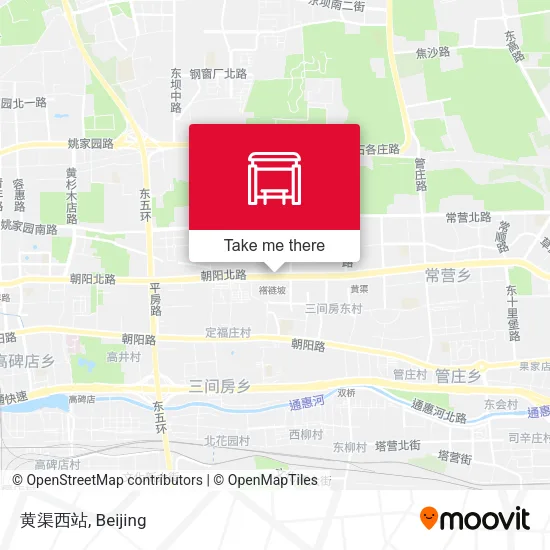 黄渠西站 map