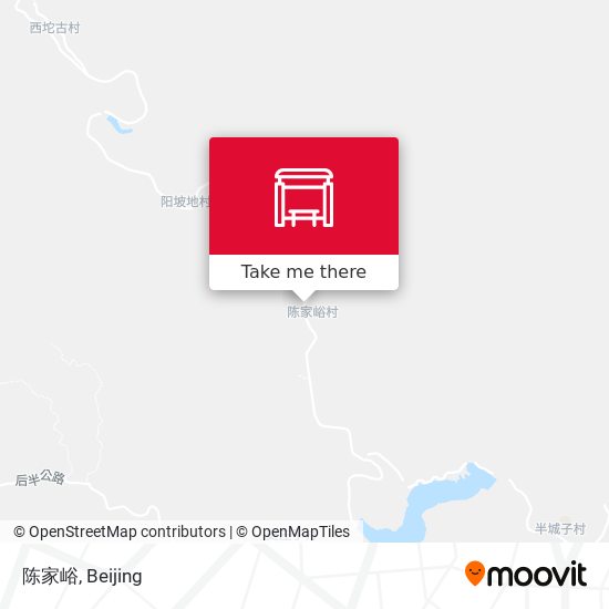 陈家峪 map