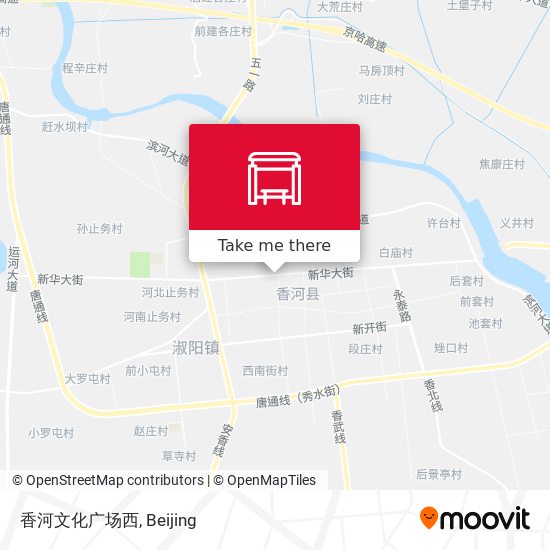 香河文化广场西 map