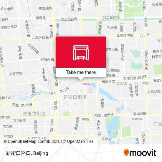 新街口豁口 map