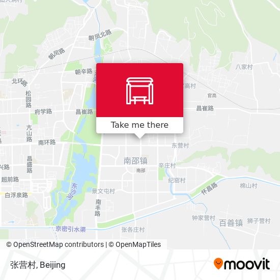 张营村 map
