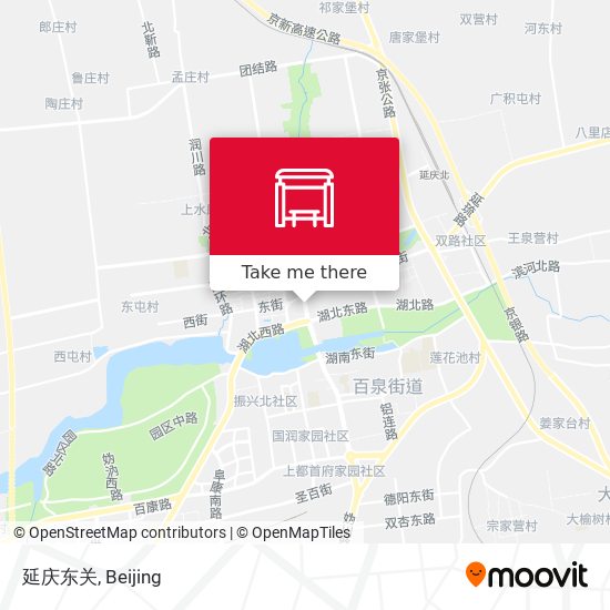 延庆东关 map