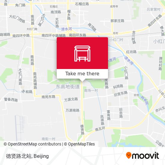 德贤路北站 map