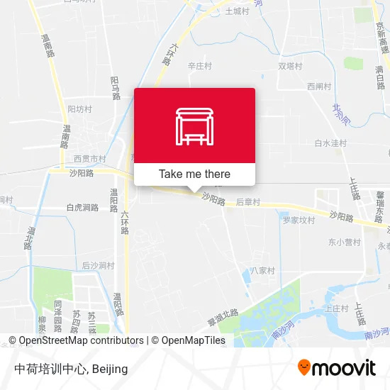 中荷培训中心 map