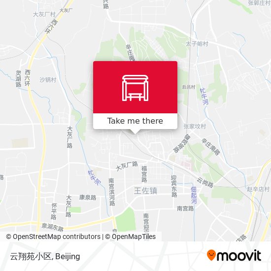 云翔苑小区 map