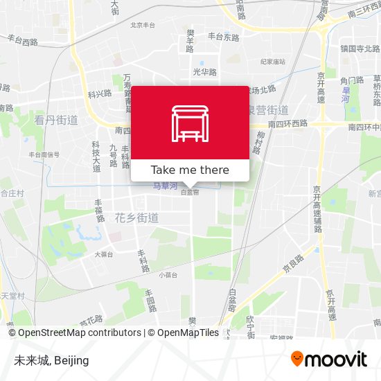 未来城 map