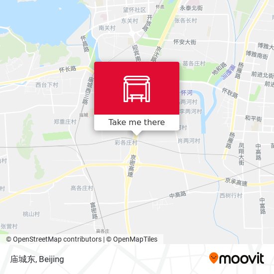 庙城东 map