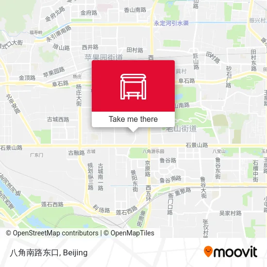 八角南路东口 map