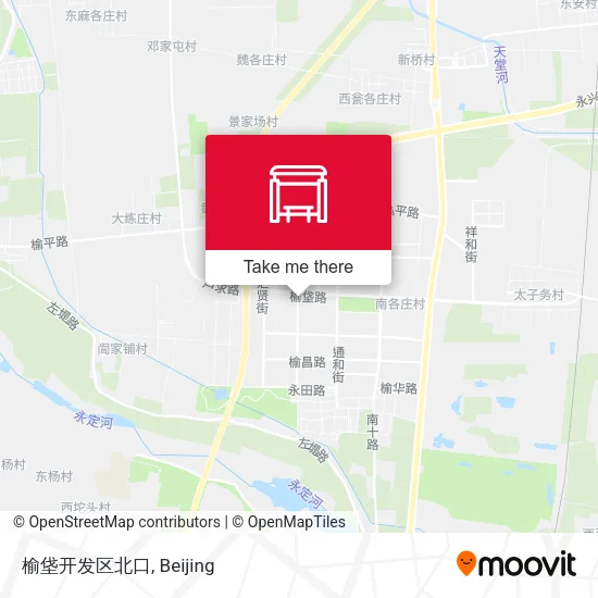 榆垡开发区北口 map