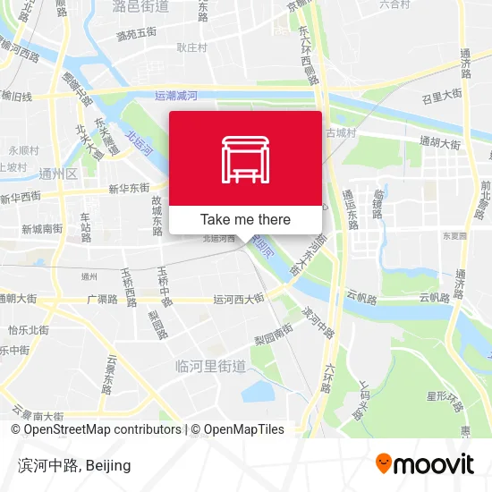 滨河中路 map