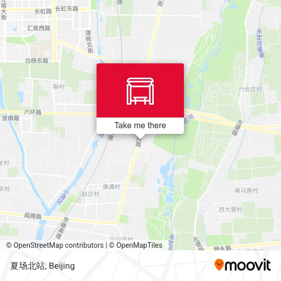 夏场北站 map
