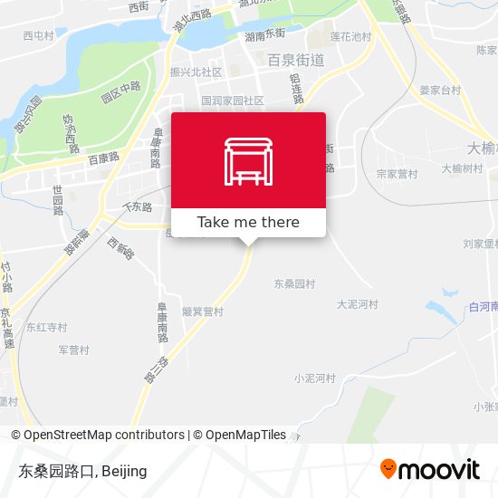 东桑园路口 map